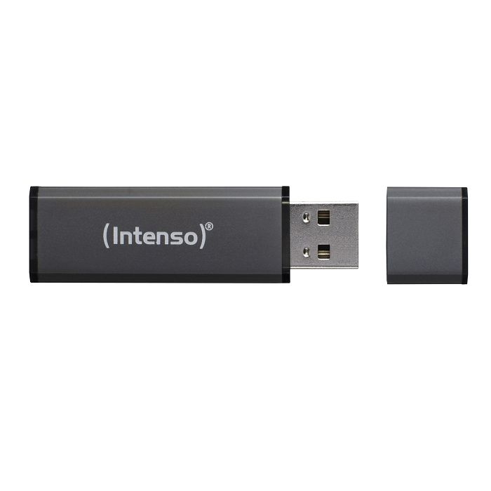 Intenso 32GB Alu Line USB 2.0 Memory Stick - Anthracite