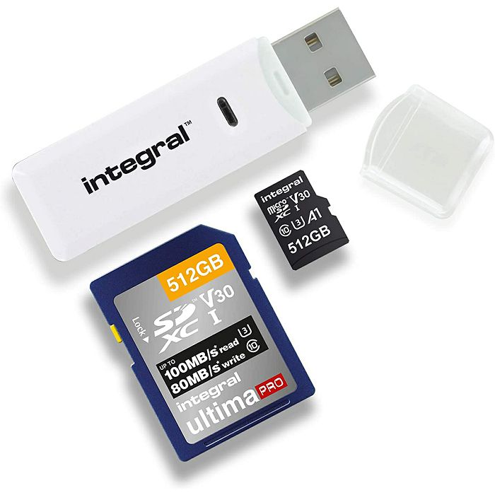 Integral Dual Slot SDXC Card Reader