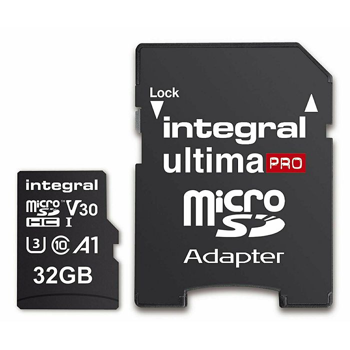 Integral HIGH SPEED MICRO SD CARD MICROSDHC/XC V30 UHS-I U3