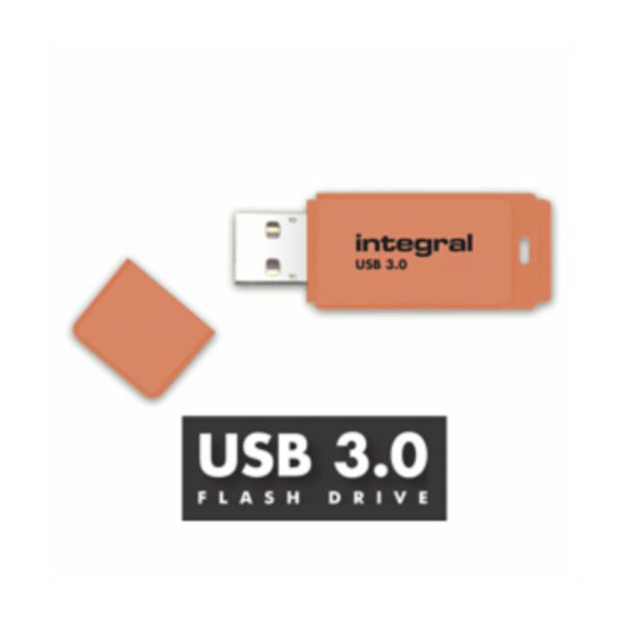 INTEGRAL 16 GB NEON 3.0. ORANGE