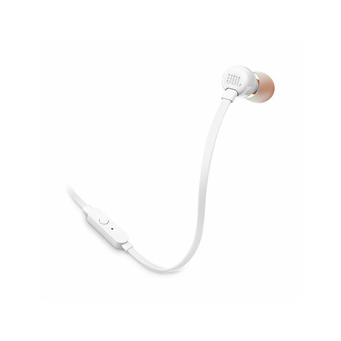 JBL Tune 110 In-ear headphones with microphone, white