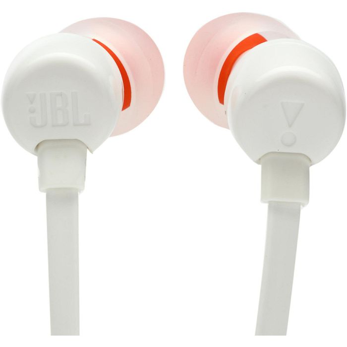 JBL Tune 110 In-ear headphones with microphone, white