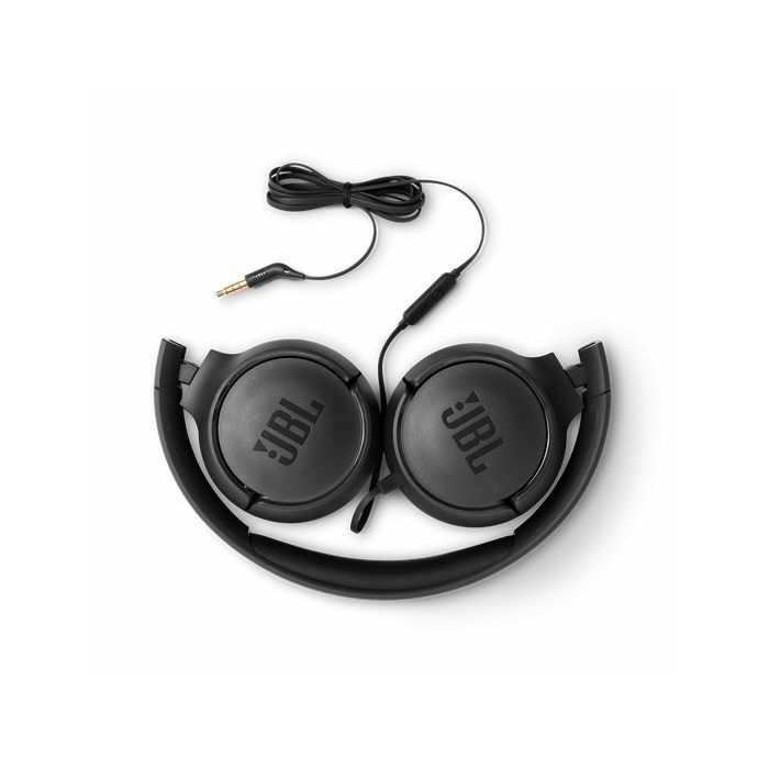 JBL Tune 500 headphones with microphone, black