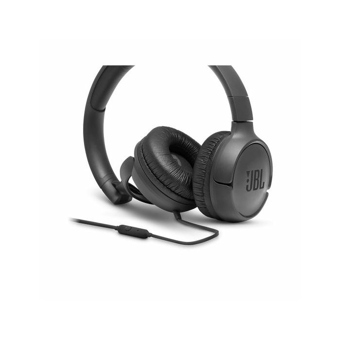 JBL Tune 500 headphones with microphone, black