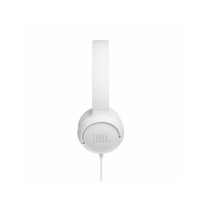 JBL Tune 500 headphones with microphone white