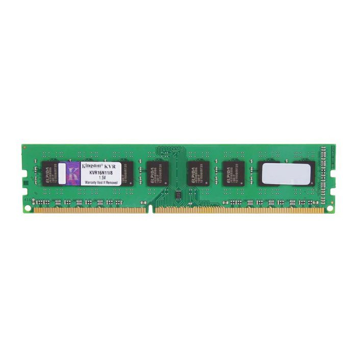 Kingston 8GB DDR3-1600MHz DIMM PC3-12800 CL11, 1.5V