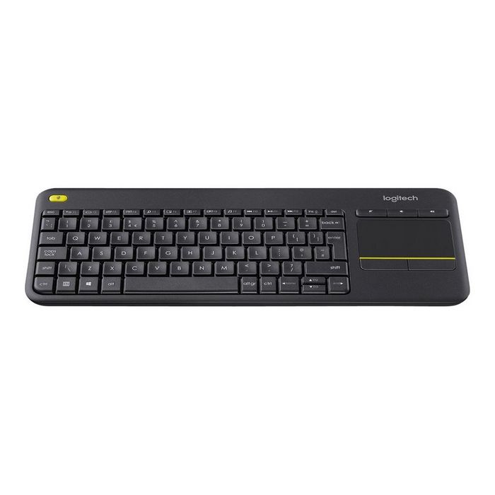 Logitech Keyboard K400 Plus Touch - Holland Layout - black
 - 920-007145