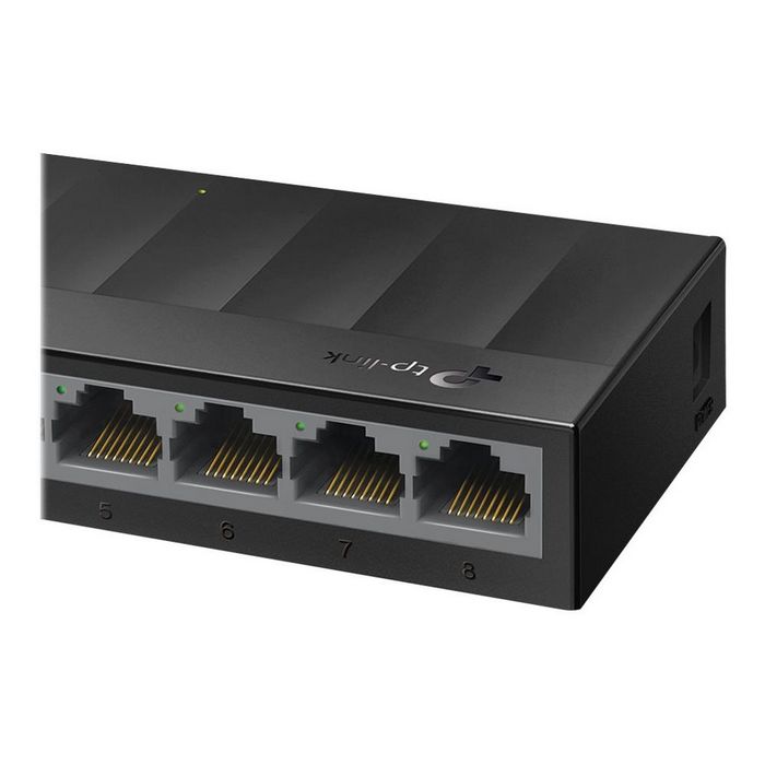 TP-Link LiteWave LS1008G - switch - 8 ports - unmanaged
 - LS1008G