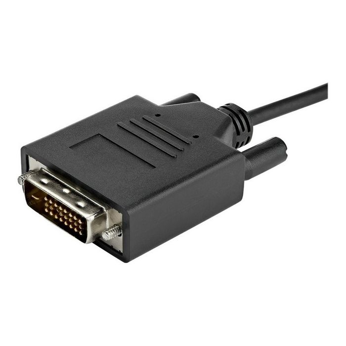 StarTech.com USB-C to DVI Cable - 6 ft / 2m - 1080p - 1920x1200 - USB-C DVI Monitor Cable - USB C Cable - Computer Monitor Cable (CDP2DVIMM2MB) - external video adapter
 - CDP2DVIMM2MB