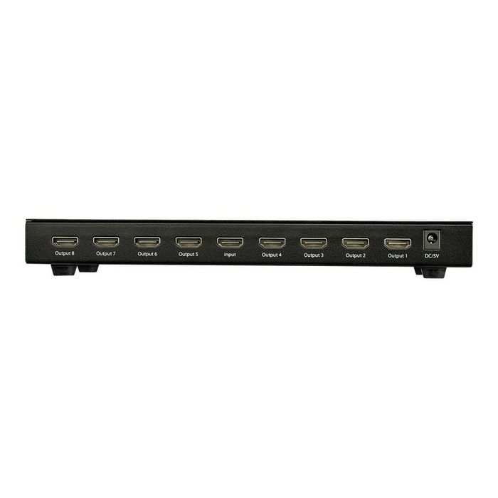 StarTech.com 4K 60hz HDMI Splitter - 8 Port - HDR Support - 7.1 Surround Sound Audio - HDMI Distribution Amplifier - HDMI 2.0 Splitter (ST128HD20) - video/audio splitter
 - ST128HD20