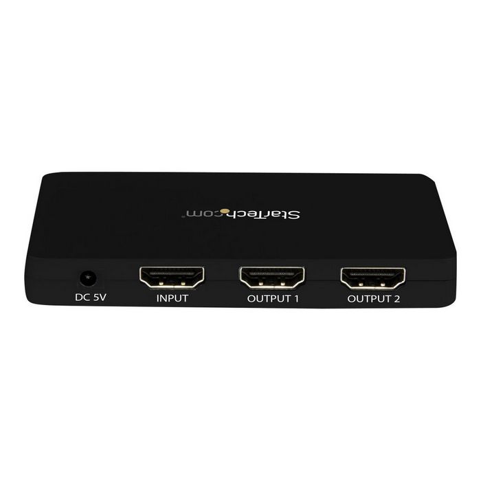StarTech.com HDMI Splitter 1 In 2 Out - 4k 30Hz - 2 Port - Aluminum - HDMI Multi Port - HDMI Audio Splitter (ST122HD4K) - video/audio switch - 2 ports
 - ST122HD4K