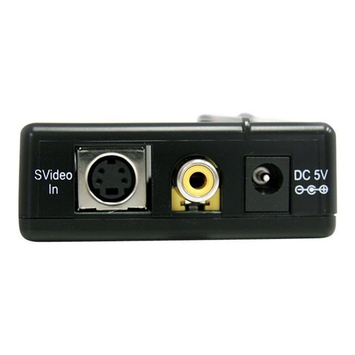 StarTech.com Composite and S-Video to HDMI Converter with Audio - Video converter - composite video, S-video - HDMI - black - VID2HDCON - video converter - black
 - VID2HDCON