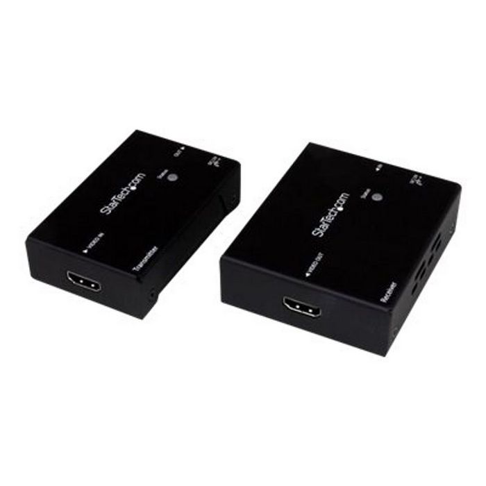 StarTech.com HDMI over CAT5/CAT6 Ethernet Extender with HDBaseT - 4K@115ft, 1080p@230ft - HDMI Video Transmitter and Receiver Kit w/ POC (ST121HDBTE) - video/audio extender
 - ST121HDBTE
