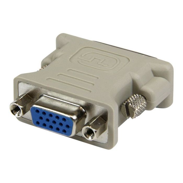 StarTech.com DVI to VGA Cable Adapter - DVI (M) to VGA (F) - 1 Pack - Male DVI to Female VGA (DVIVGAMF) - VGA adapter
 - DVIVGAMF