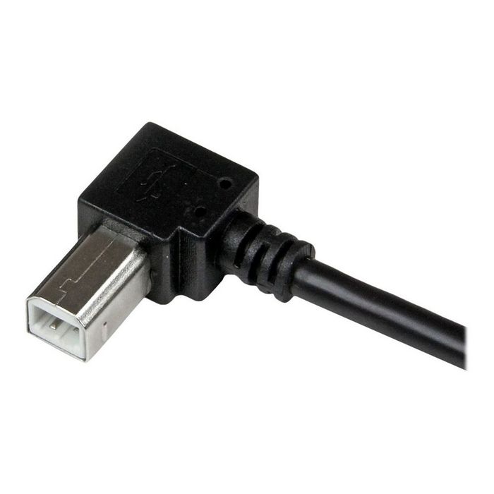 StarTech.com 2m USB 2.0 A to Right Angle B Cable Cord - 2 m USB Printer Cable - Right Angle USB B Cable - 1x USB A (M), 1x USB B (M) (USBAB2MR) - USB cable - 2 m
 - USBAB2MR