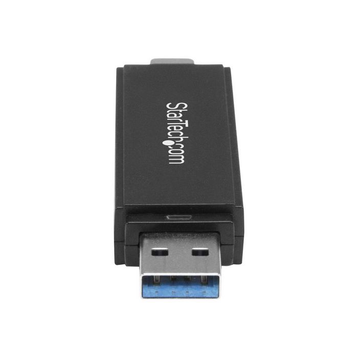 StarTech.com USB Memory Card Reader - USB 3.0 SD Card Reader - Compact - 5Gbps - USB Card Reader - MicroSD USB Adapter (SDMSDRWU3AC) - card reader - USB 3.0/USB-C
 - SDMSDRWU3AC