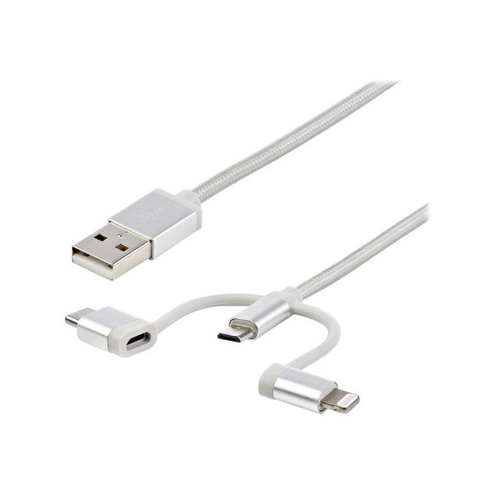 StarTech.com USB Lightning cable - USB / USB-C - 1 m
 - LTCUB1MGR