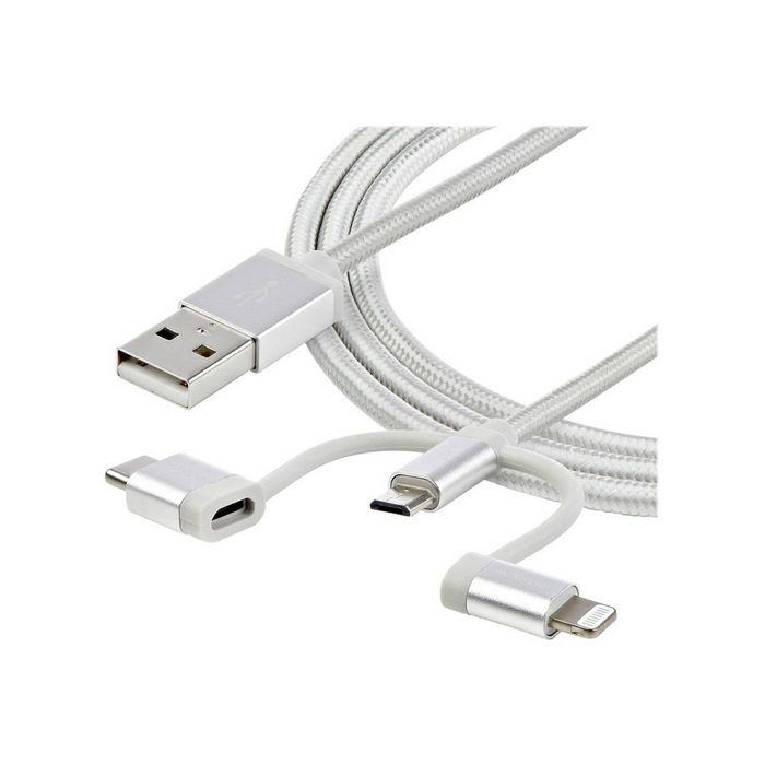 StarTech.com USB Lightning cable - USB / USB-C - 1 m
 - LTCUB1MGR