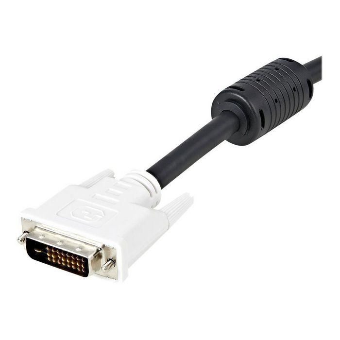 StarTech.com 2m DVI-D Dual Link Cable - Male to Male DVI-D Digital Video Monitor Cable - 25 pin DVI-D Cable M/M Black 2 Meter - 2560x1600 (DVIDDMM2M) - DVI cable - 2 m
 - DVIDDMM2M