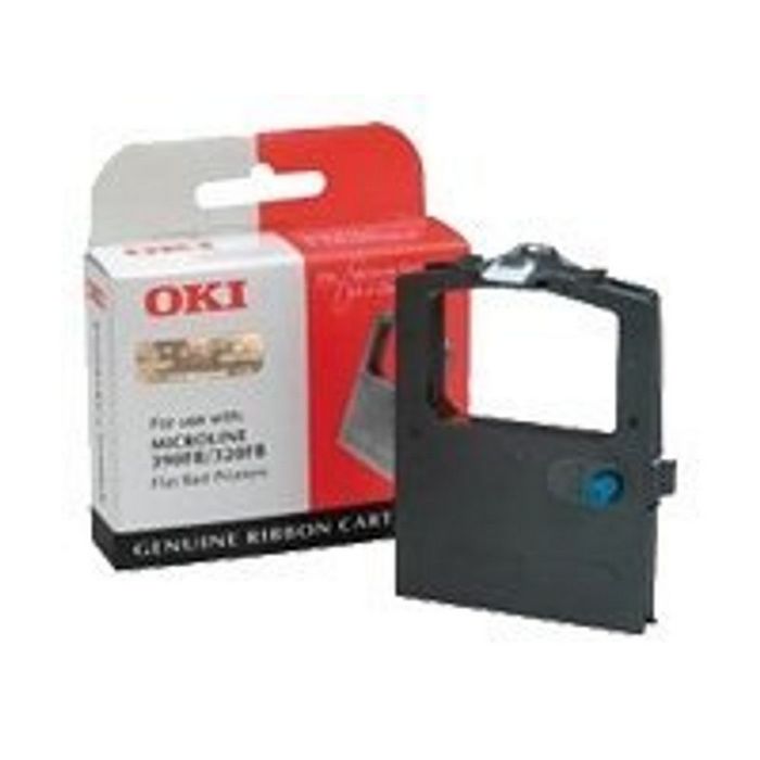 OKI - 1 - black - print ribbon
 - 9002310