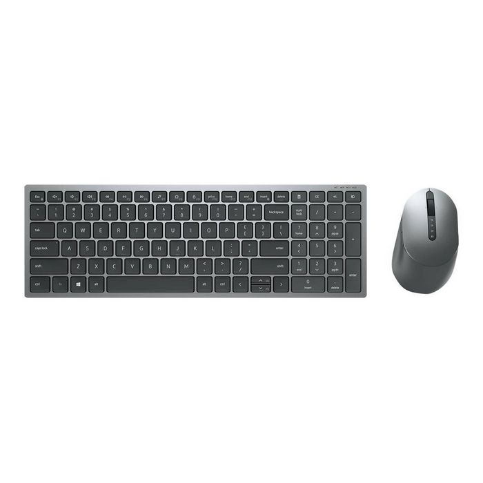 Dell Keyboard and Mouse Set - French Layout - Grey/Titanium
 - KM7120W-GY-FR