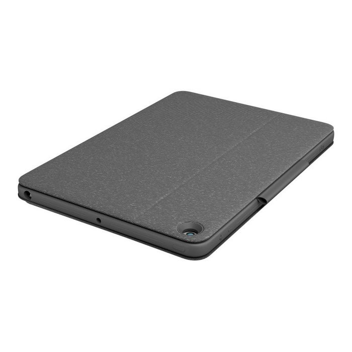 Logitech Combo Touch - keyboard and folio case - with trackpad - QWERTZ - German - graphite
 - 920-009624