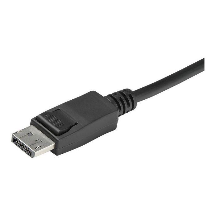 StarTech.com 2 Port DisplayPort KVM Switch - 4K 60Hz - UHD DP 1.2 USB KVM Switch w/ 4ft Cables &amp; Audio - Bus Powered &amp; Remote Switching - KVM / audio switch - 2 ports
 - SV211DPUA4K