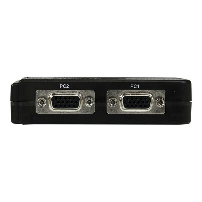 StarTech.com 2 Port USB VGA KVM Switch - Single VGA - Hot-key &amp; Audio Support - 2048x1536 @60Hz KVM Switch - KVM Video Switch (SV211KUSB) - KVM / audio switch - 2 ports
 - SV211KUSB