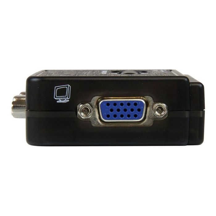 StarTech.com 2 Port USB VGA KVM Switch - Single VGA - Hot-key &amp; Audio Support - 2048x1536 @60Hz KVM Switch - KVM Video Switch (SV211KUSB) - KVM / audio switch - 2 ports
 - SV211KUSB