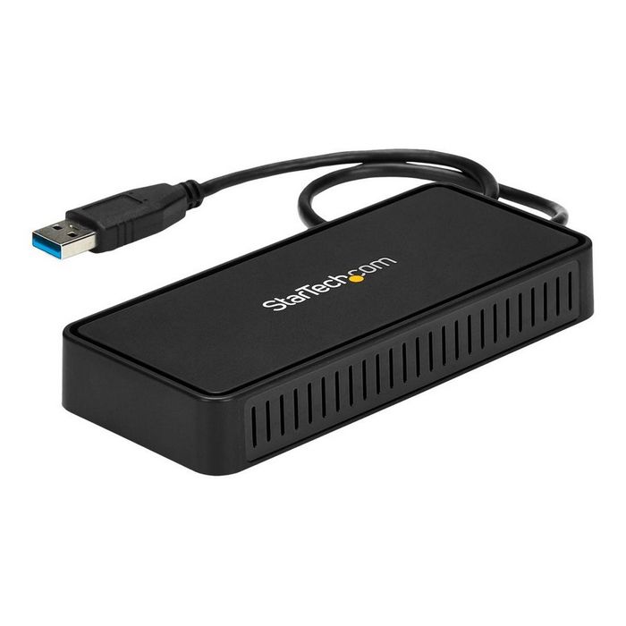 StarTech.com USB to dual DisplayPort docking station
 - USBA2DPGB