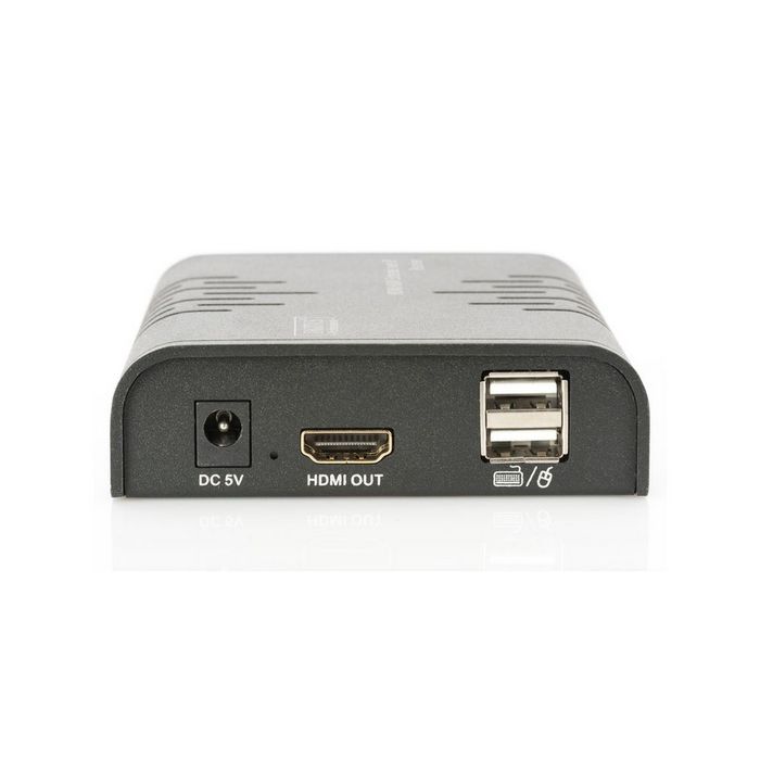 DIGITUS Professional HDMI KVM Extender over IP, Set - KVM / audio extender - 100Mb LAN
 - DS-55202