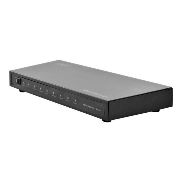 DIGITUS Professional DS-43302 - video/audio splitter - 8 ports
 - DS-43302