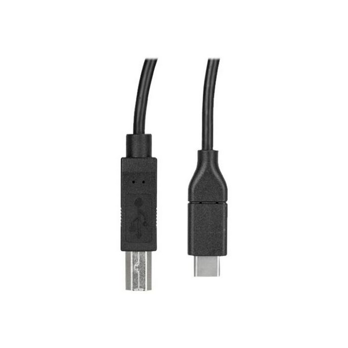 StarTech.com USB C to USB B Printer Cable - 1.6 ft / 0.5m - USB C Printer Cable - USB C to USB B Cable - USB Type C to Type B (USB2CB50CM) - USB-C cable - 50 cm
 - USB2CB50CM