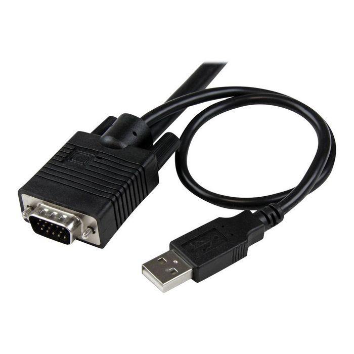 StarTech.com 2 Port USB VGA Cable KVM Switch - USB Powered with Remote Switch - KVM with VGA - Dual Port VGA KVM Switch (SV211USB) - KVM switch - 2 ports
 - SV211USB