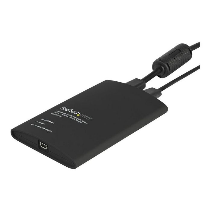 StarTech.com USB Crash Cart Adapter - File Transfer &amp; Video - Portable Server Room Laptop to KVM Console Crash Cart (NOTECONS02) - KVM switch - 1 ports
 - NOTECONS02