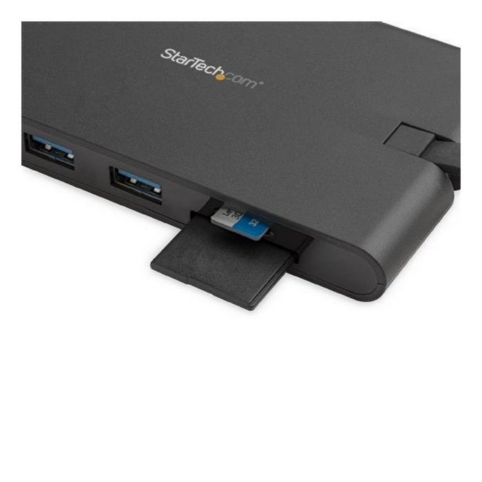 StarTech.com USB-C 8-in-1-Multiport-Adapter DKT30CHVSCPD - 3 x USB 3.0/SD/MicroSD/GbE/HDMI/VGA
 - DKT30CHVSCPD
