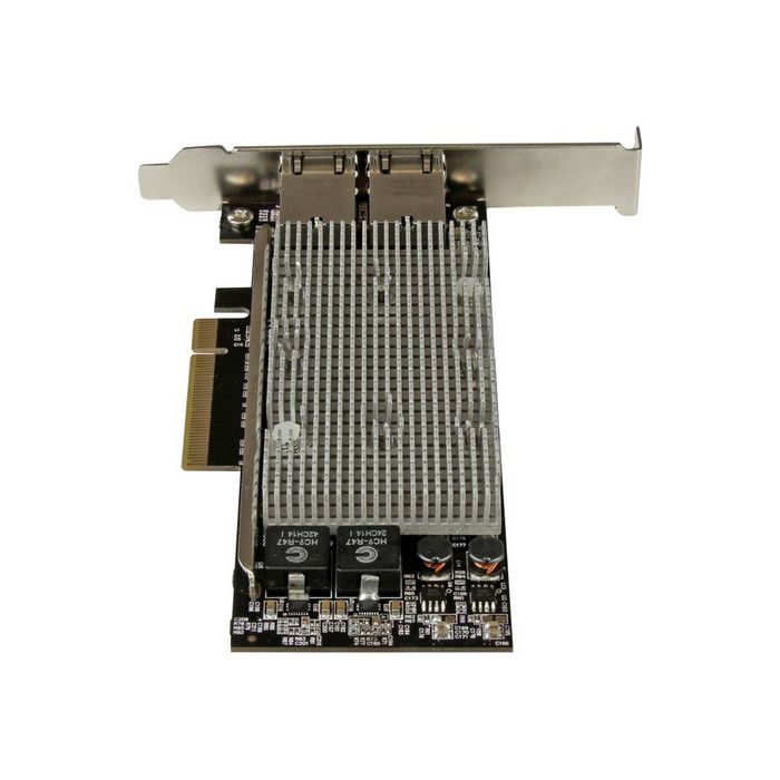 StarTech.com 2-Port 10Gb PCIe NIC with Native Link Aggregation - 10Gbase-t Ethernet Card - 100/1000/10000 Mbps LAN Card (ST20000SPEXI) - network adapter - PCIe 2.0 x8 - 10Gb Ethern - ST20000SPEXI