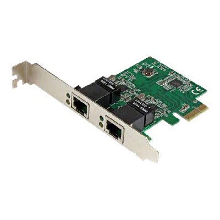 StarTech.com Dual Port Gigabit PCI Express Server Network Adapter Card - 1 Gbps PCIe NIC - Dual Port Server Adapter - 2 Port Ethernet Card (ST1000SPEXD4) - network adapter - PCIe - - ST1000SPEXD4