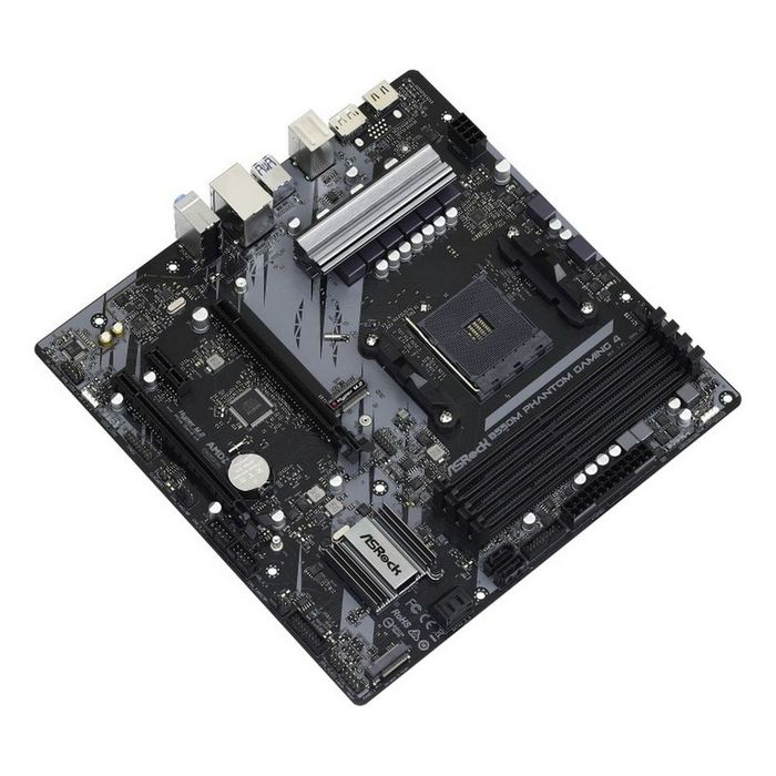 ASRock B550M Phantom Gaming 4 - motherboard - micro ATX - Socket AM4 - AMD B550
 - 90-MXBE90-A0UAYZ