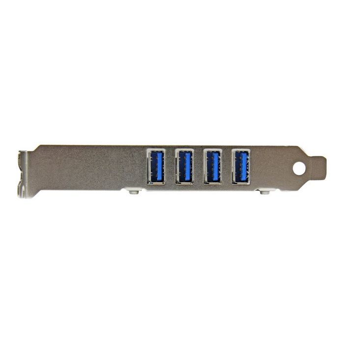 StarTech.com 4-Port PCI Express SuperSpeed USB 3.0 Controller Card with UASP - USB 3.0 Expansion Card with SATA Power (PEXUSB3S4V) - USB adapter - PCIe - USB 3.0 x 4
 - PEXUSB3S4V