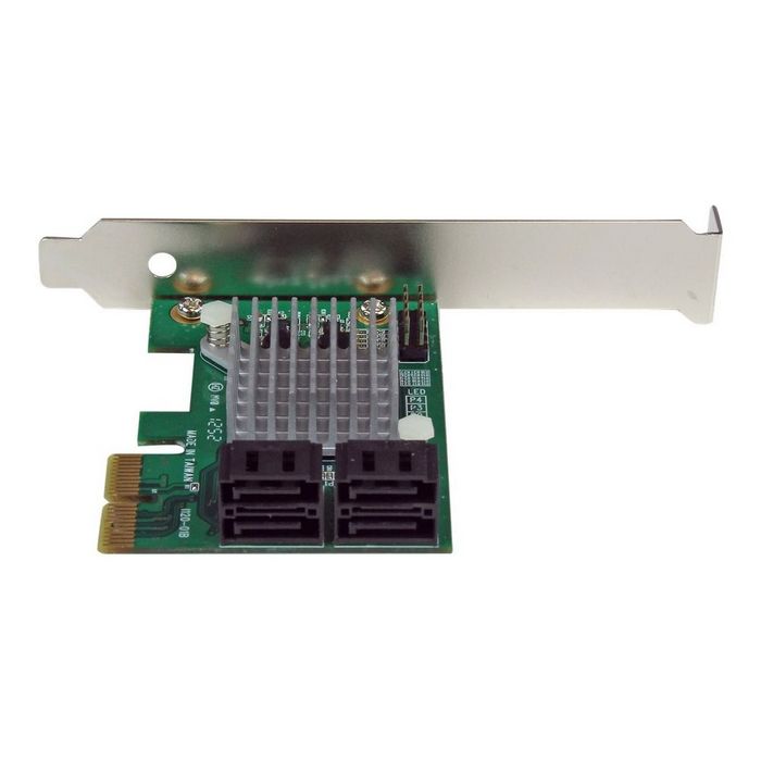 StarTech.com 4 Port PCI Express 2.0 SATA III 6Gbps RAID Controller Card with HyperDuo SSD Tiering - PCIe SATA 3 Controller Adapter (PEXSAT34RH) - storage controller (RAID) - SATA 6 - PEXSAT34RH