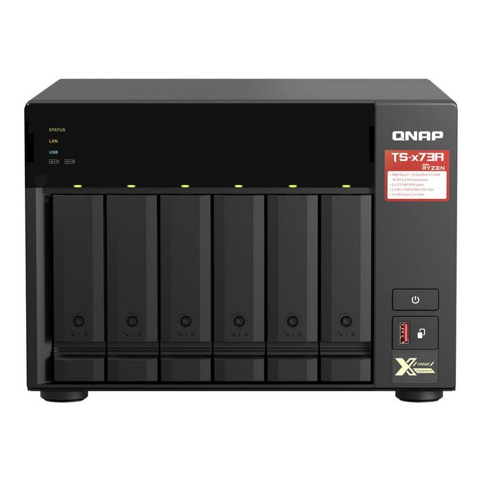 QNAP TS-673A - NAS server - 0 GB
 - TS-673A-8G