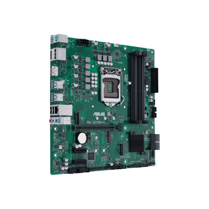 ASUS Pro Q570M-C/CSM - motherboard - micro ATX - LGA1200 Socket - Q570
 - 90MB1700-M0EAYC