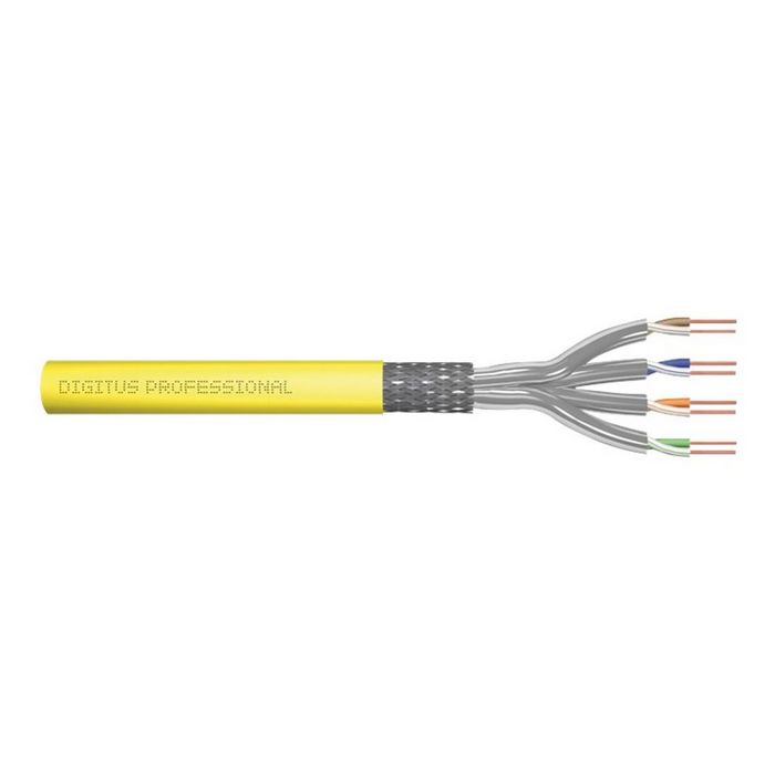 DIGITUS Professional bulk cable - 500 m - yellow, RAL 1016
 - DK-1743-A-VH-5