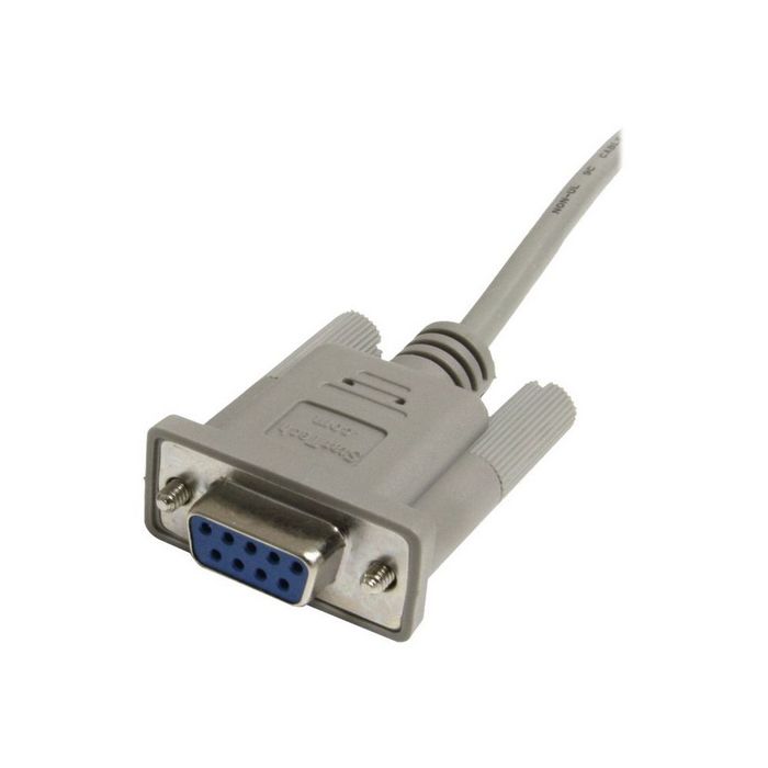 StarTech.com 6 ft Straight Through Serial Cable - DB9 F/F - Serial cable - DB-9 (F) to DB-9 (F) - 6 ft - MXT100FF - serial cable - DB-9 to DB-9 - 1.8 m
 - MXT100FF