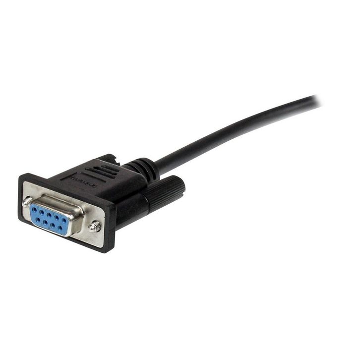 StarTech.com 2m Black Straight Through DB9 RS232 Serial Cable - DB9 RS232 Serial Extension Cable - Male to Female Cable (MXT1002MBK) - serial extension cable - DB-9 to DB-9 - 2 m
 - MXT1002MBK