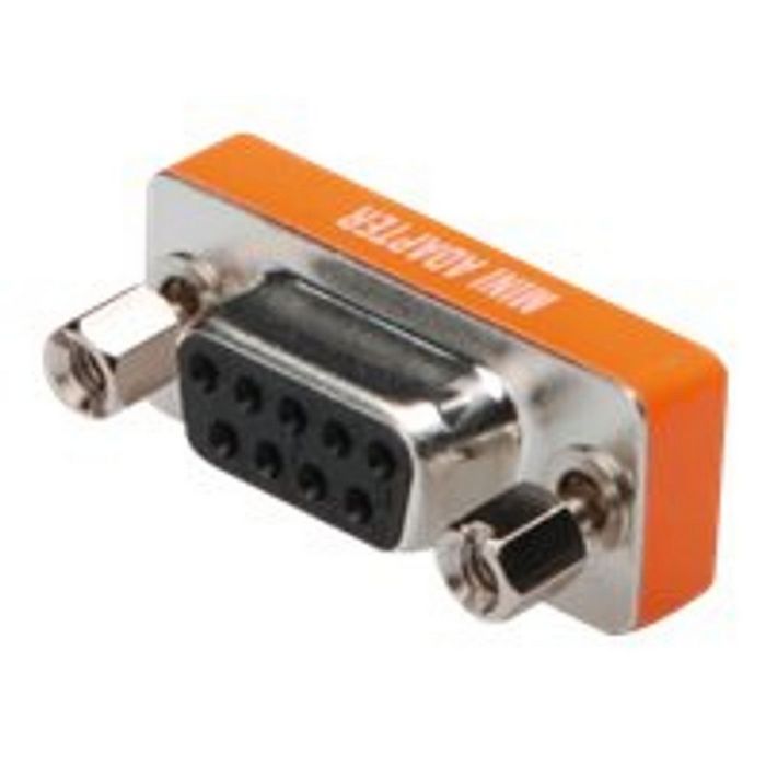 DIGITUS Mini Zero Modem Adapter - DSUB 9-pin male/DSUB 9-pin female
 - AK-610513-000-I