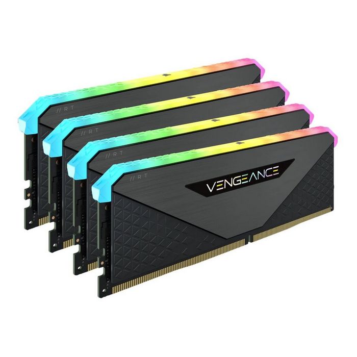 CORSAIR RAM Vengeance RGB RT - 128 GB (4 x 32 GB Kit) - DDR4 3200 DIMM CL16
 - CMN128GX4M4Z3200C16