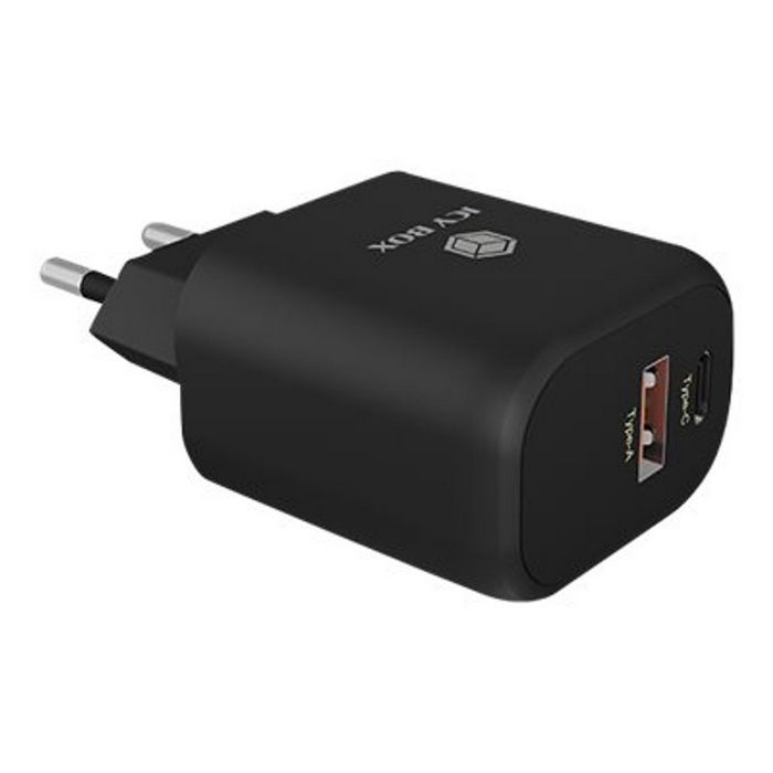 ICY BOX IB-PS102-PD power adapter - USB, 24 pin USB-C - 20 Watt
 - IB-PS102-PD