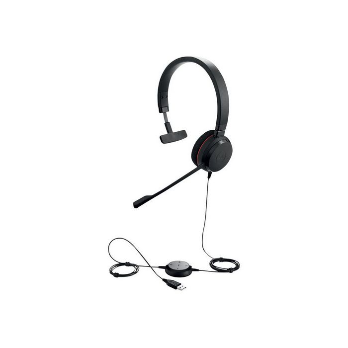 Jabra On-Ear Headset EVOLVE 20 MS Mono
 - 4993-823-109